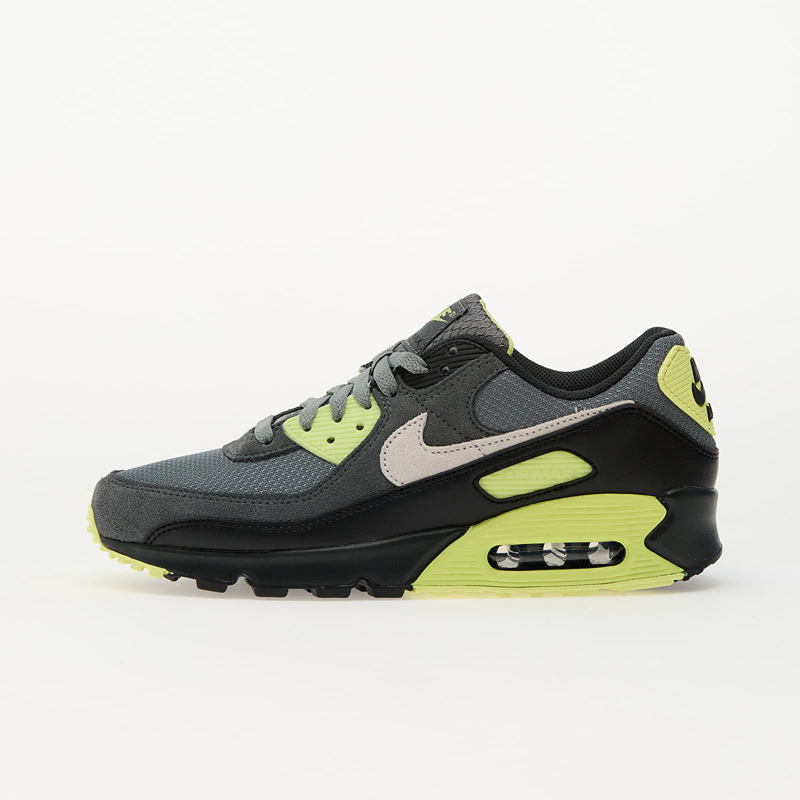 Tenisky Nike Air Max 90 Smoke Grey/ Photon Dust-Lt Lemon Twist-Black-Dk Smoke Grey EUR 38.5