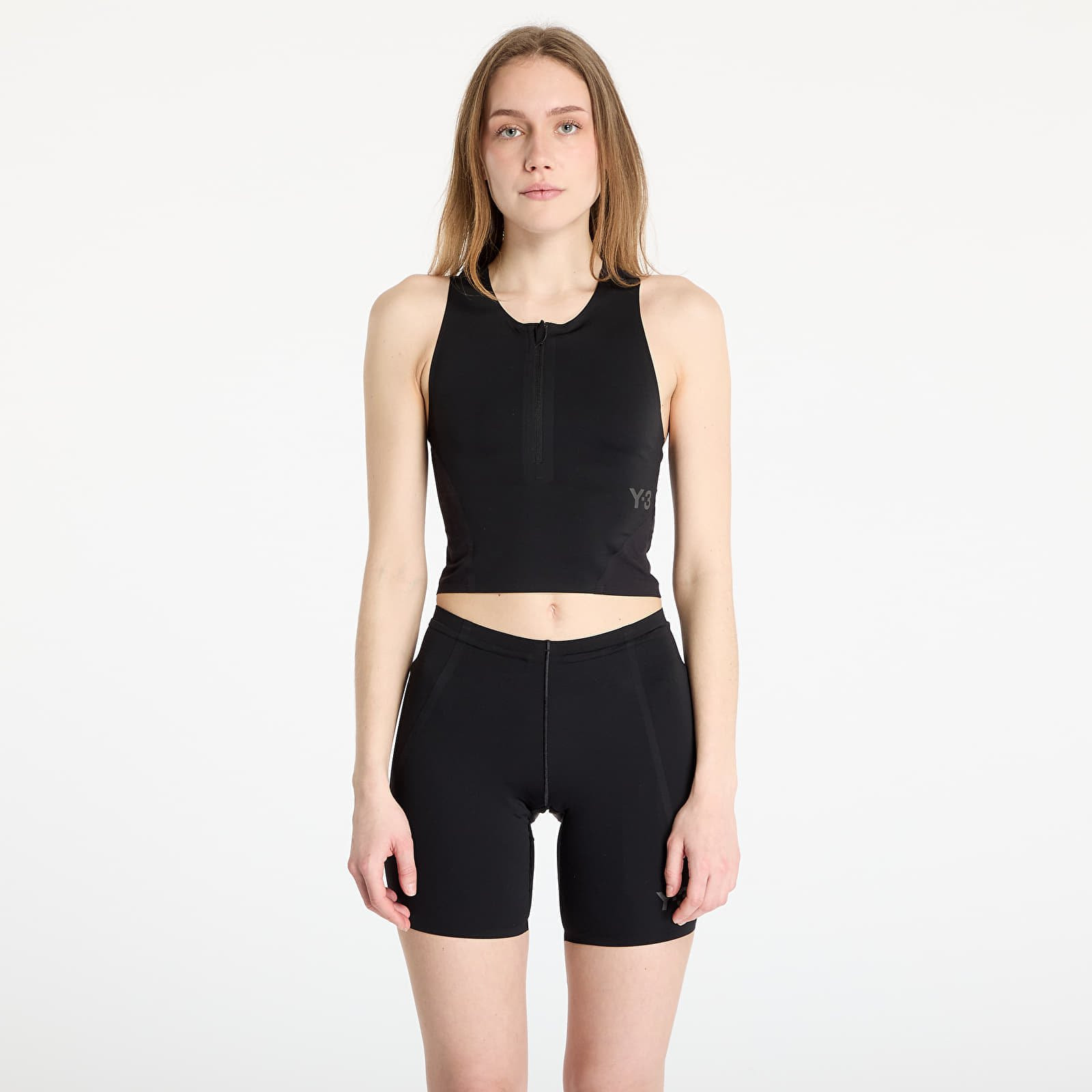 Y-3 Running Fitted Top Black S