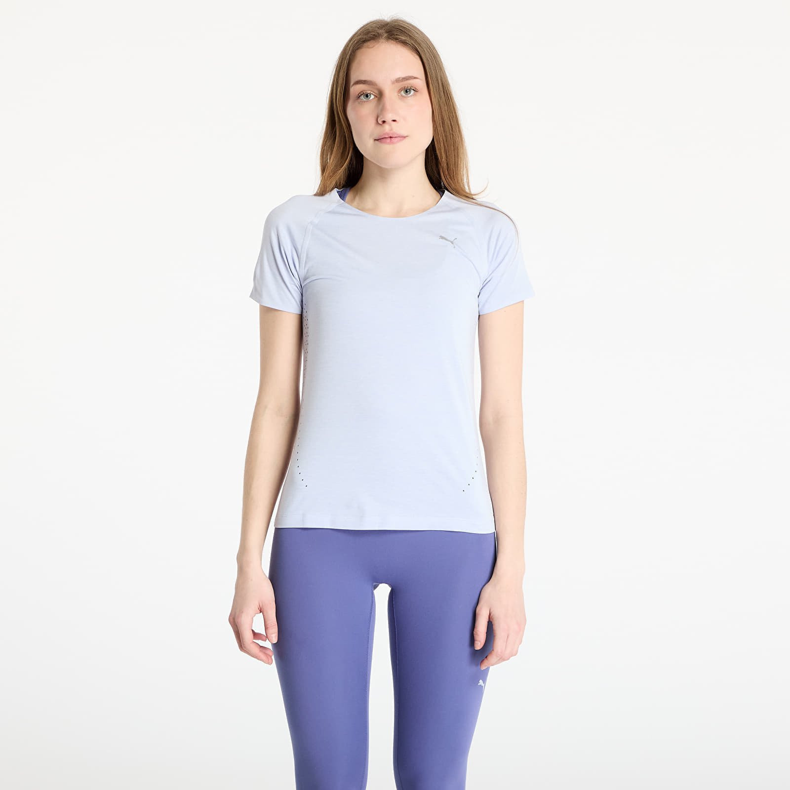 Tričko Puma W Run Cloudspun Tee Cool Weather Heather S