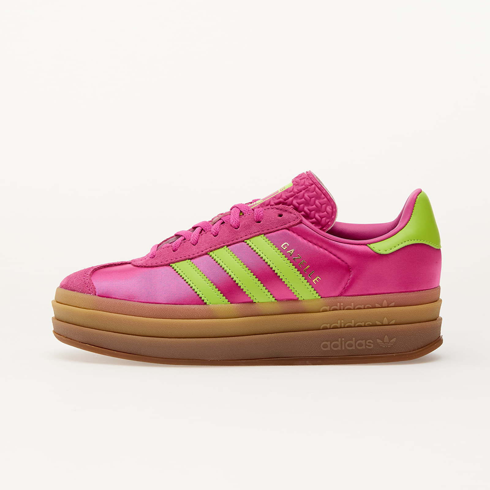 Tenisky adidas Gazelle Bold W Selufu/ Solar Slime/ Gold Metallic EUR 36