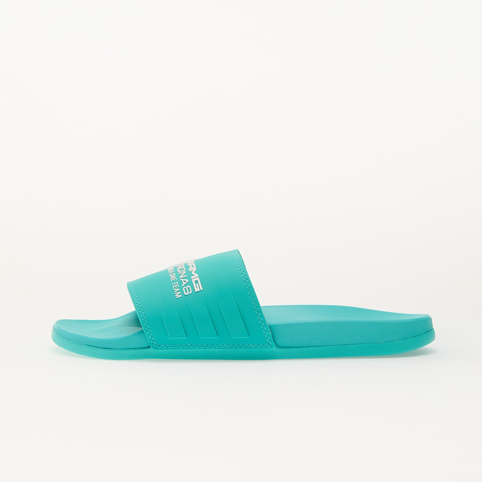 Tenisky adidas x Mercedes Amg Petronas Formula One Team Adilette Comfort Semi Mint Rush/ Ftw White/ Semi Mint Rush EUR 37