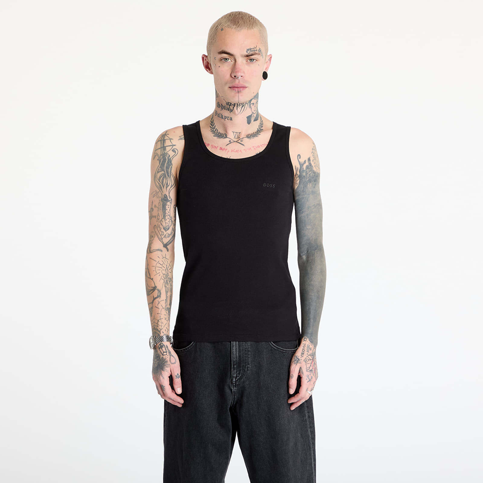Tielko Hugo Boss Tanktop 3-Pack Rib Classic Multicolor S