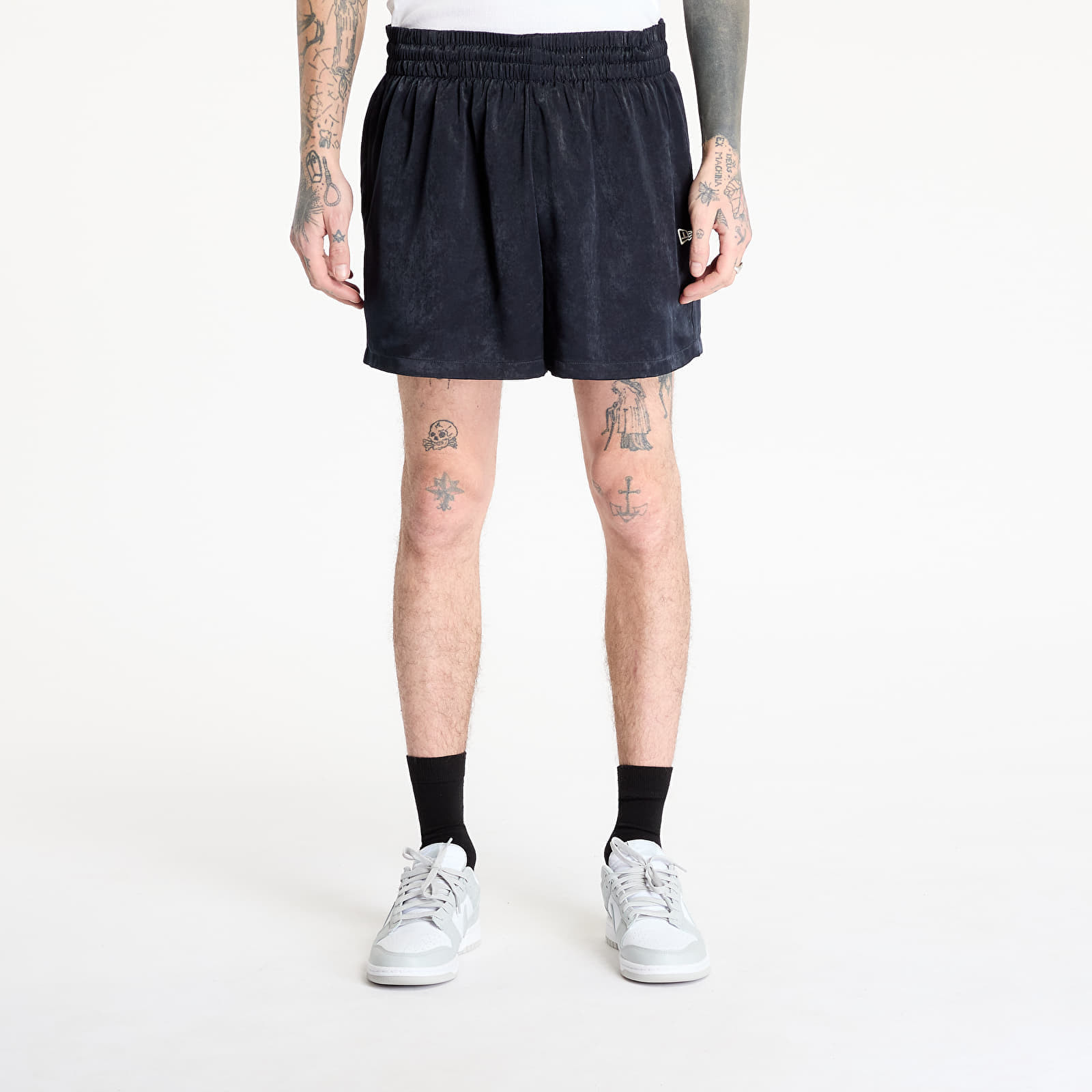 New Era Woven Navy Shorts Navy S
