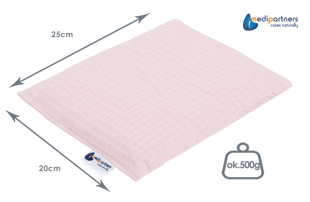 Medi Partners Thermoform with cherry seeds (Wafel) - Light pink