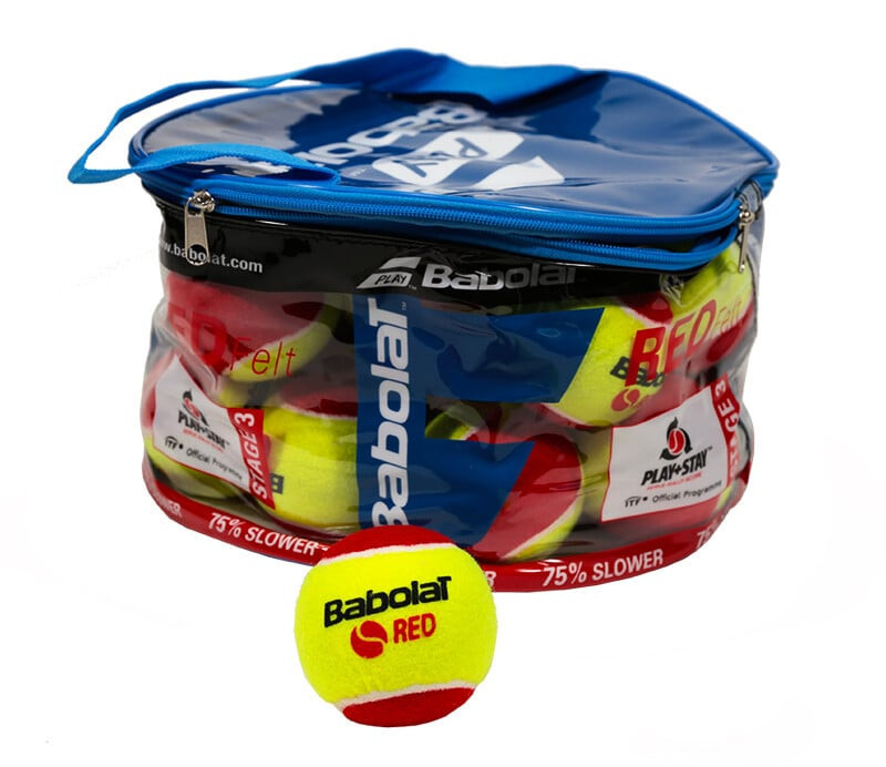 Children's tennis balls Babolat Red Felt X24