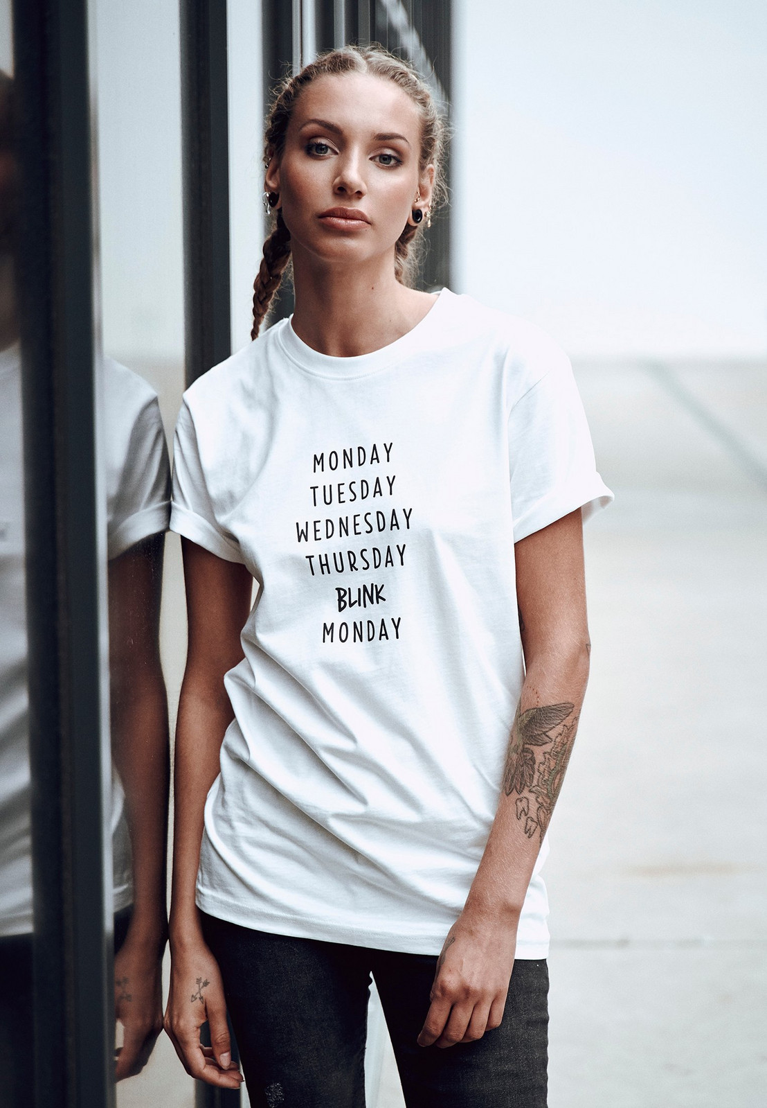 Women's T-shirt Blink Tee white