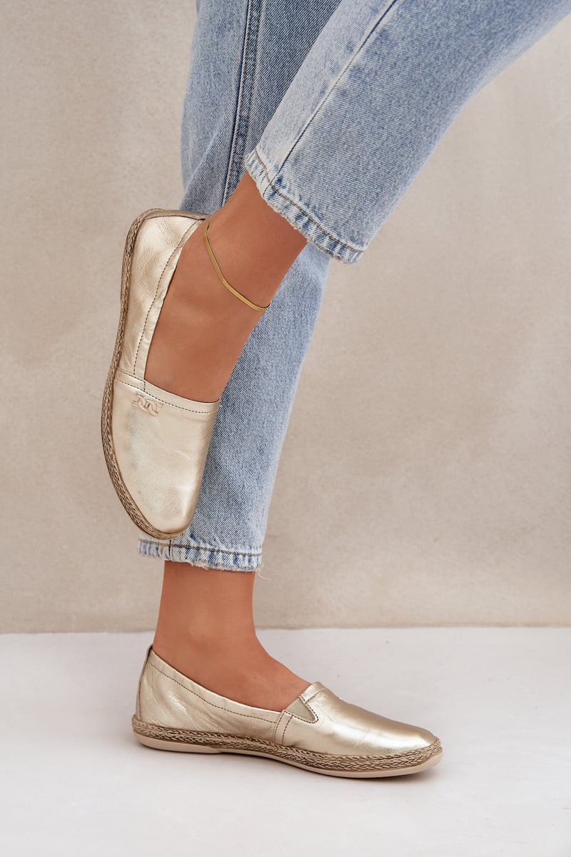 Elegantné Kožené Espadrilky Dámske Zazoo
