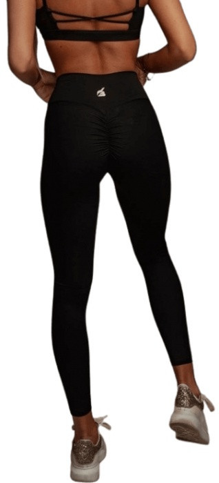 Booty scrunch black leggings - xs/s