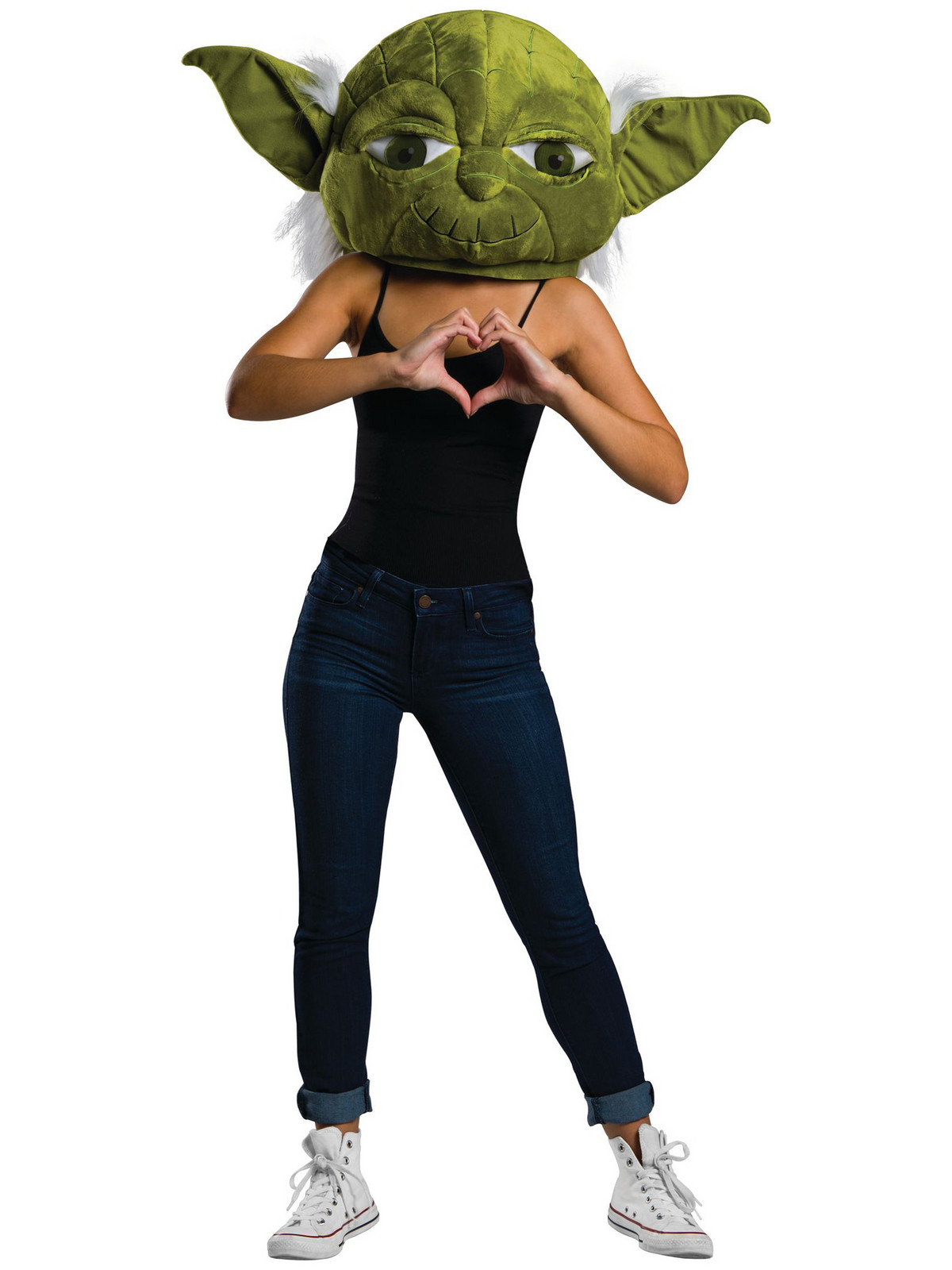 Rubies Plyšová maska pre dospelých - Yoda