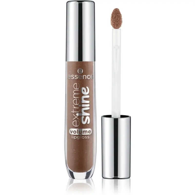 essence Extreme Shine lesk na pery pre väčší objem odtieň 14 Biscuit Bliss 5 ml