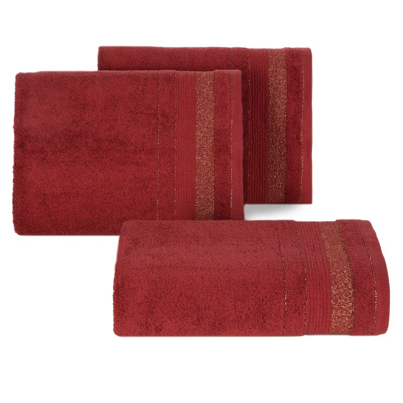 ArtFir Osuška APRIL 13 | bordová 70 x 140 cm