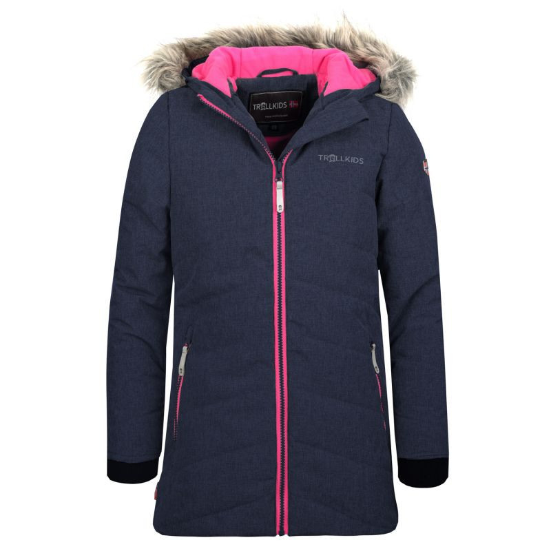 Trollkids Dievčenská zateplená bunda Lifjell Jacket Jr 133-114 164