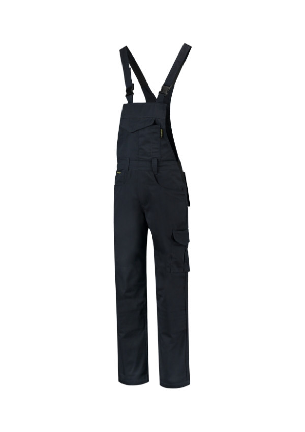 Priemyselné pracovné nohavice Dungaree Overall so šnúrkou unisex námornícka modrá S