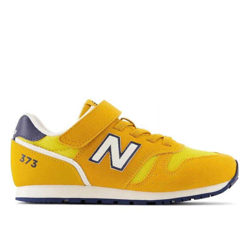 New Balance NB 373 semišové prvky žltá (YV373XW2) 36