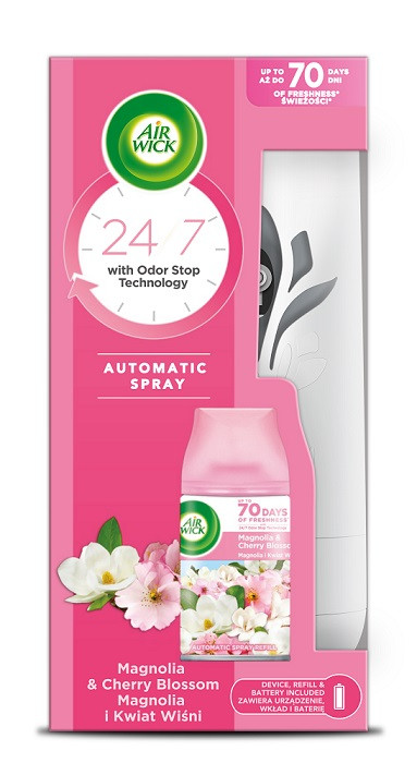 Air Wick Freshmatic Cherry Magnolia 250ml + strojček