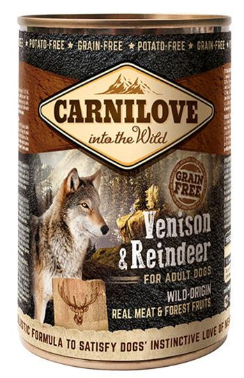 CARNILOVE Konzerva Wild Meat Venison & Reindeer 400 g