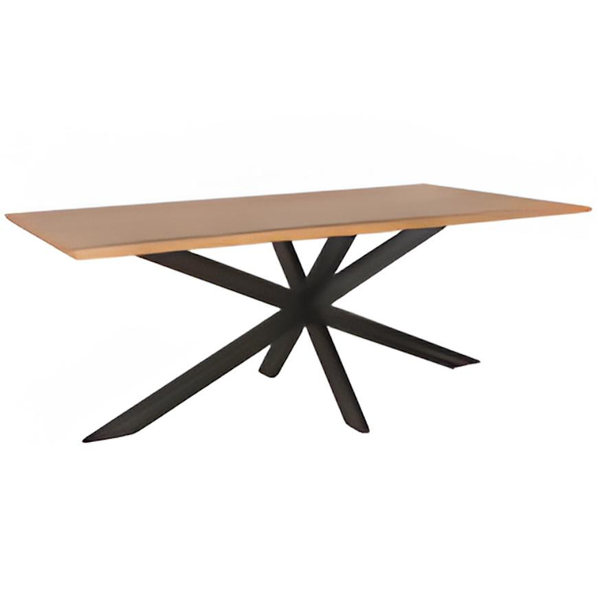 Stôl Brian 9493 prírodná/čierna