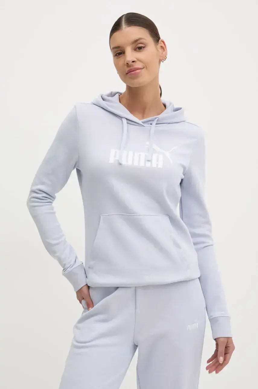 Mikina Puma dámska, s kapucňou, s potlačou, 682391