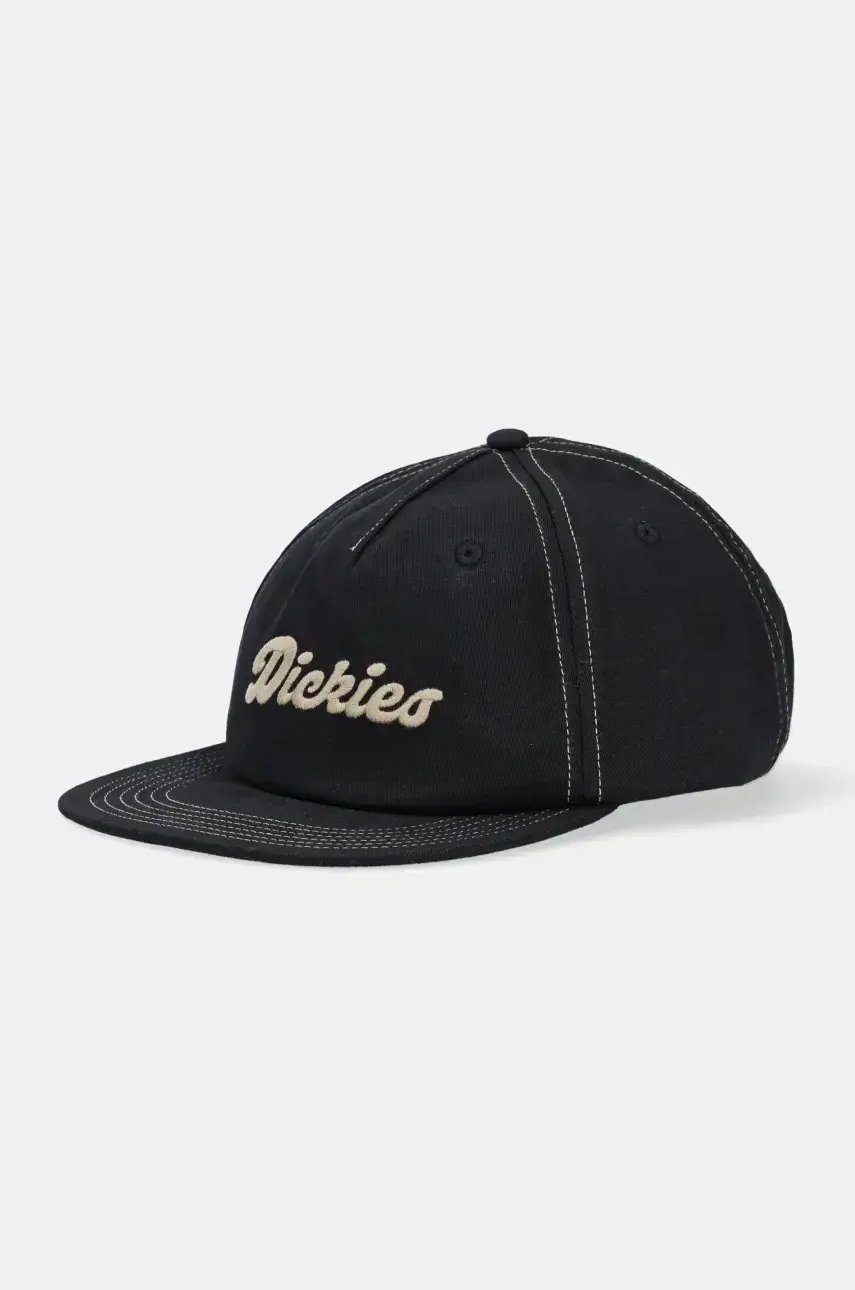 Šiltovka Dickies čierna farba, s nášivkou, DK0A4Z6IBLK1