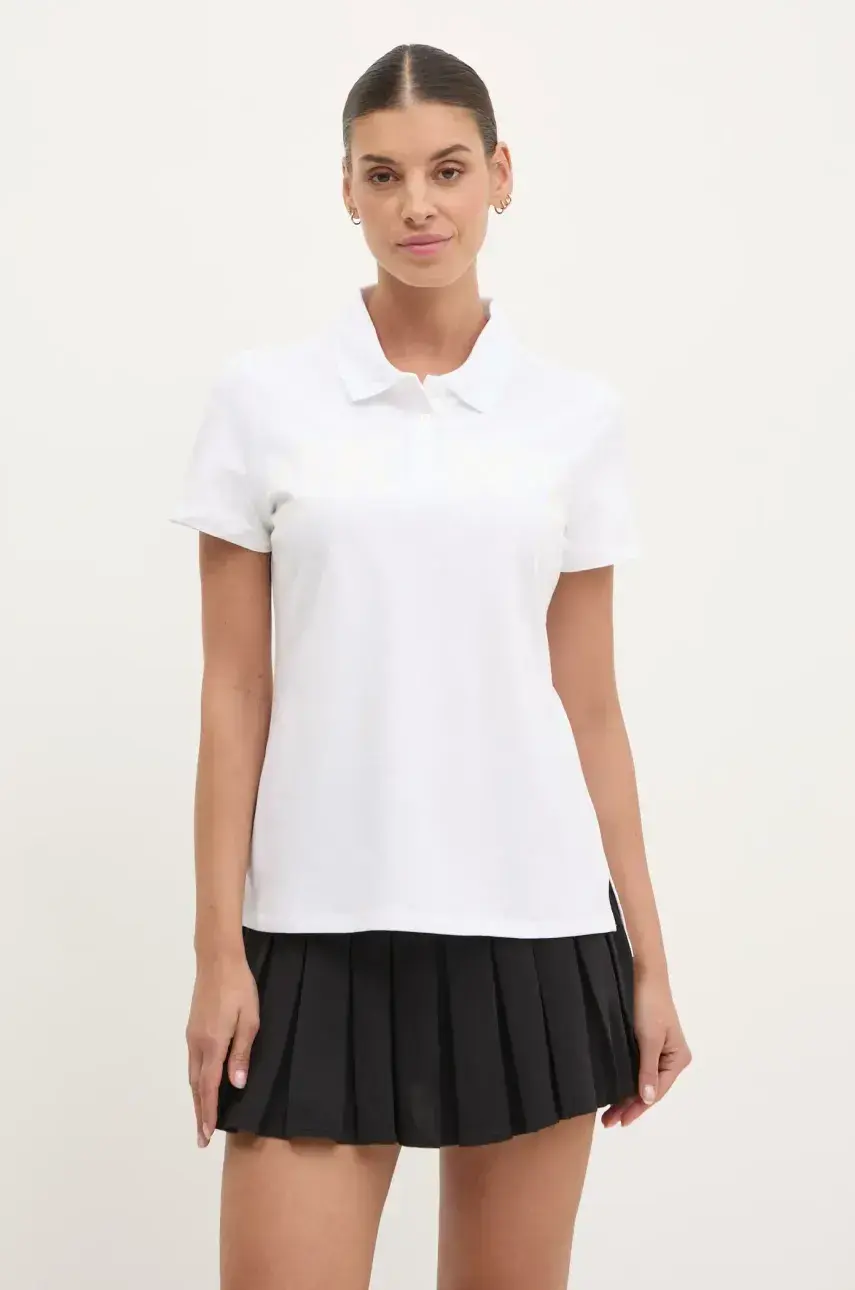 Polo tričko Dkny dámske, biela farba, DP5T1213