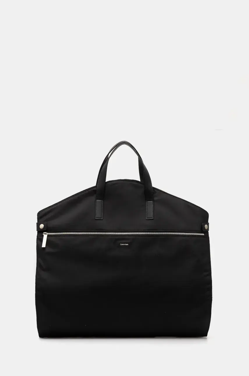 Obal na oblek Calvin Klein čierna farba, K50K513045