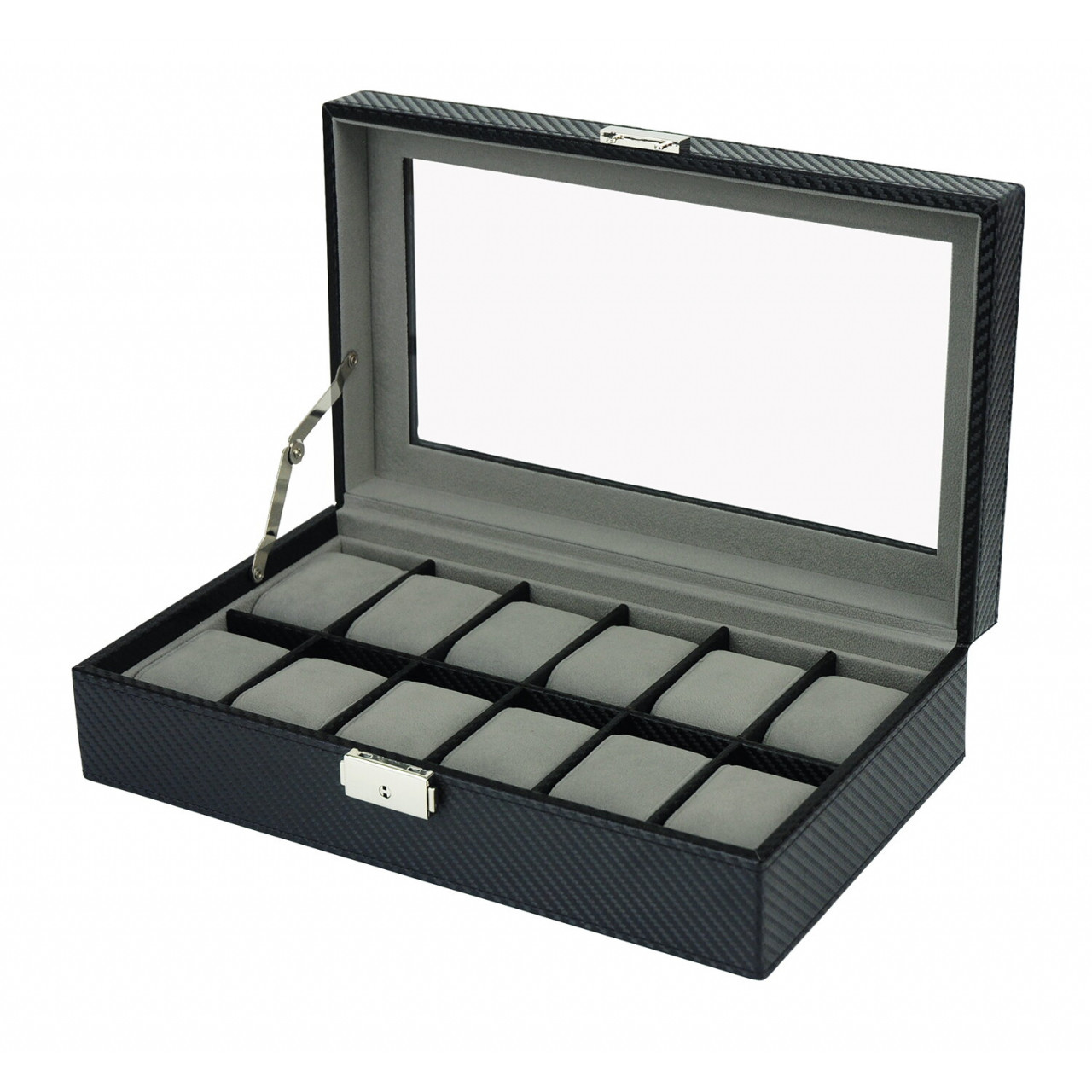 Kazeta na hodinky Gaira 203008-10 - čierna-sivá