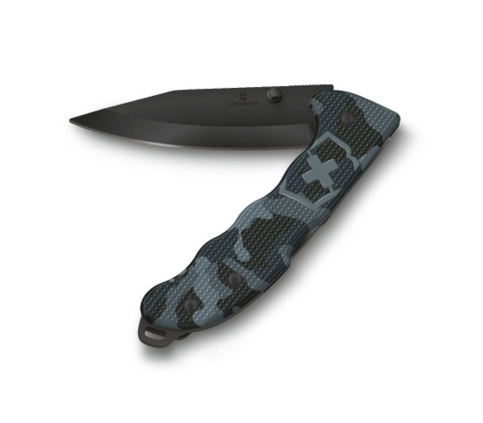 Nôž Victorinox Evoke Alox - nightcamo-černý