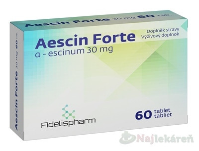 AESCIN FORTE výživový doplnok 30mg/60tbl