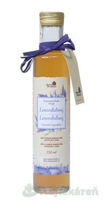 NATURPRODUKT sirup levandulový 250ml