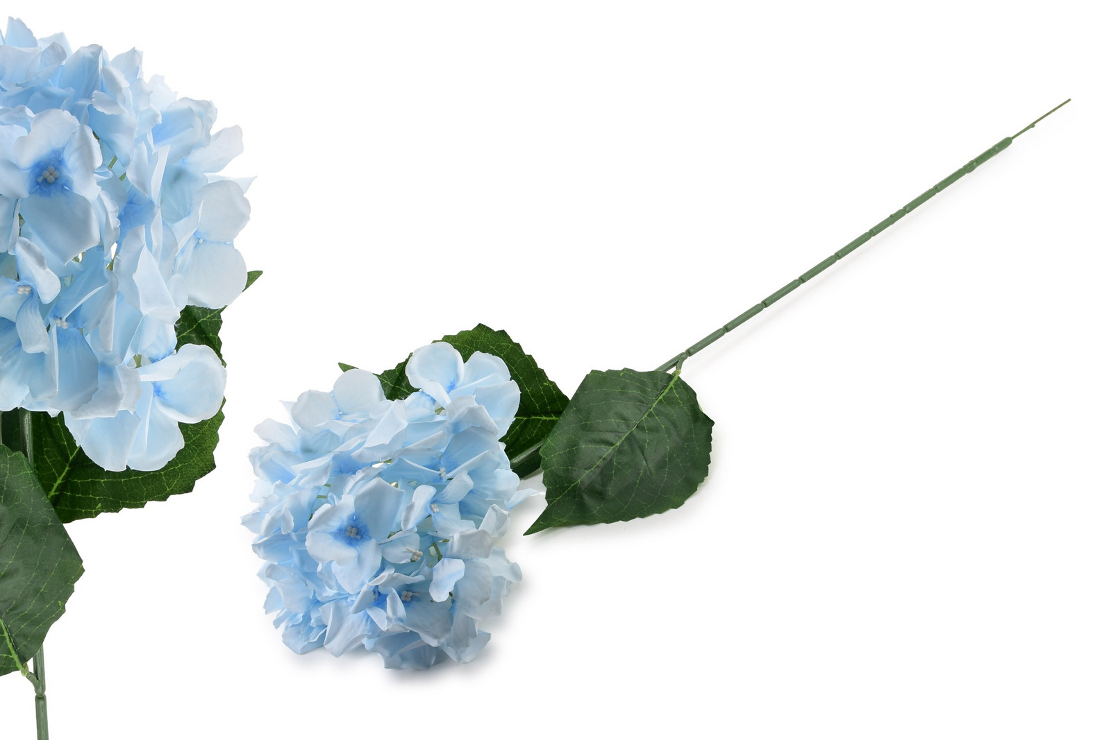 Umělá květina VIRIDIS HORTENSIA 73 cm modrá