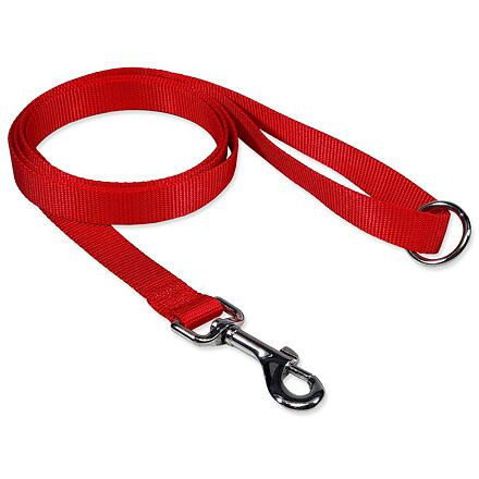 Vodítko BAF nylon červené 2,5x150cm