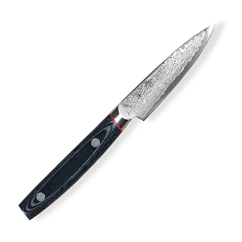 Nôž na krájanie / lúpanie PETTY KANETSUGU PRO-M 9 cm, čierna, Dellinger