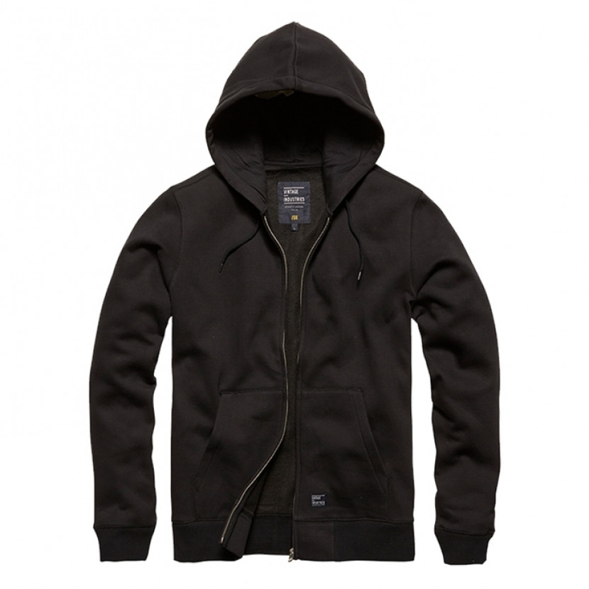 Mikina Vintage Industries Redstone - čierna, XXL