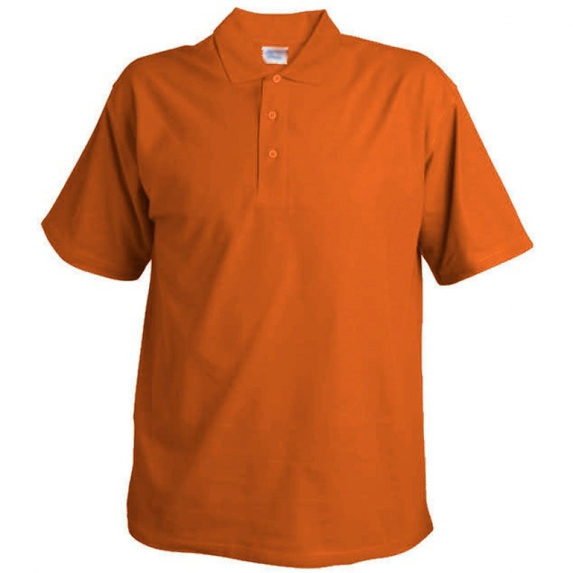 Pánska pique polokošeľa Chok 190 - oranžová, XL