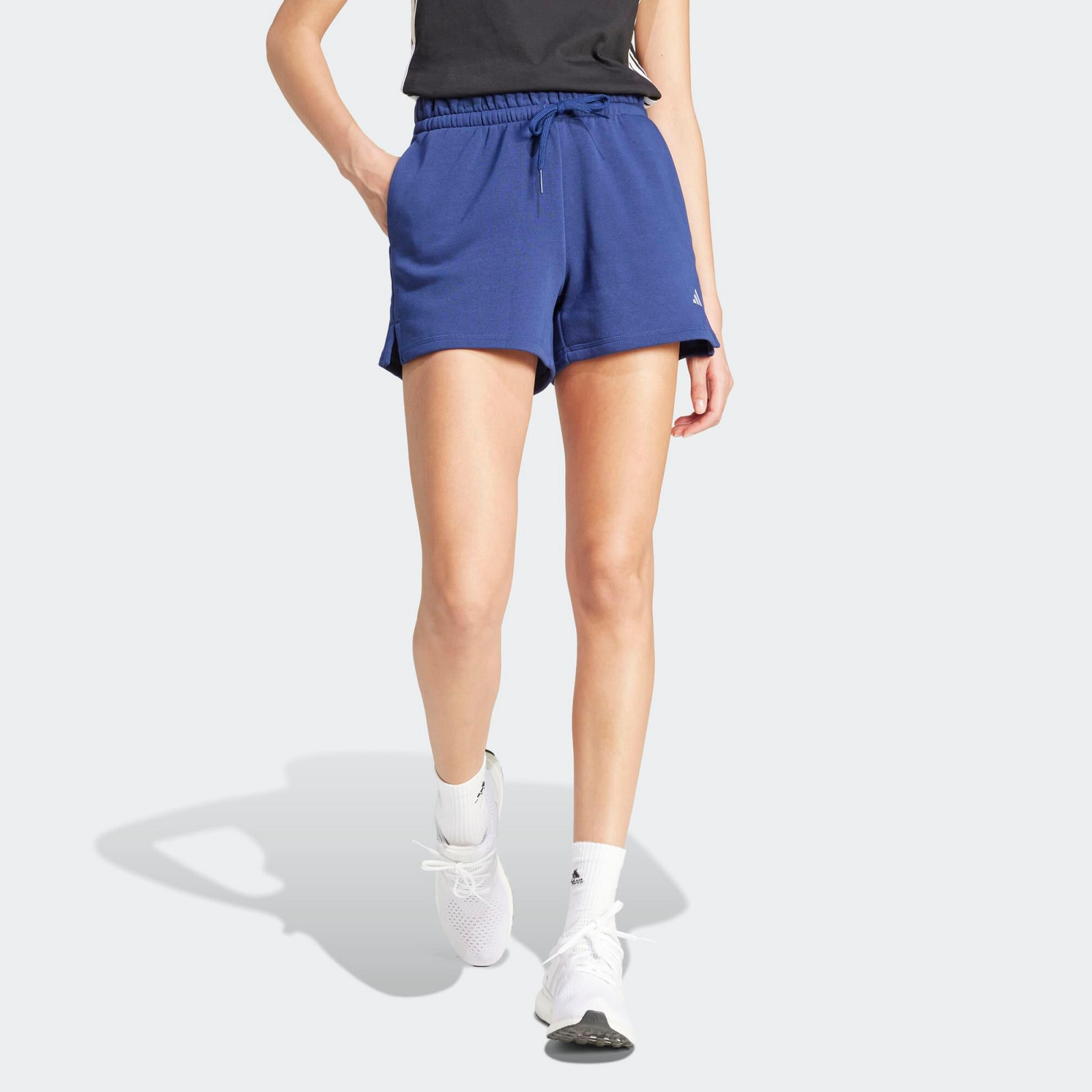 ADIDAS dámske fitness šortky modré