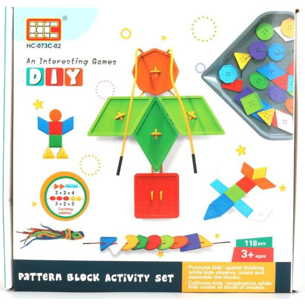 Alltoys Hra Block 118 dielikov