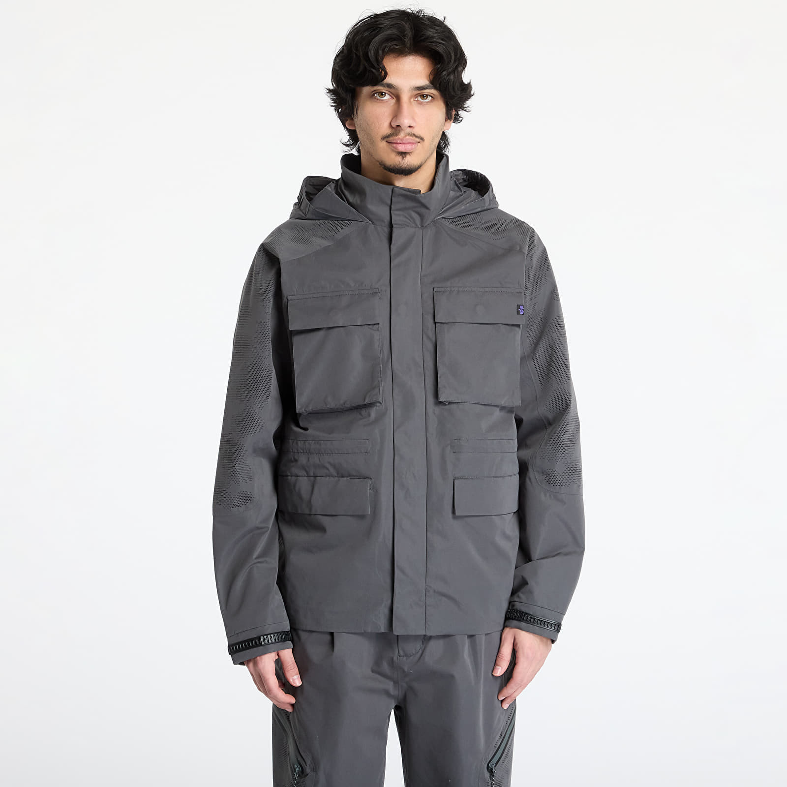 Vetrovka Alpha Industries M-65 Laser Cut Field Coat Charcoal M