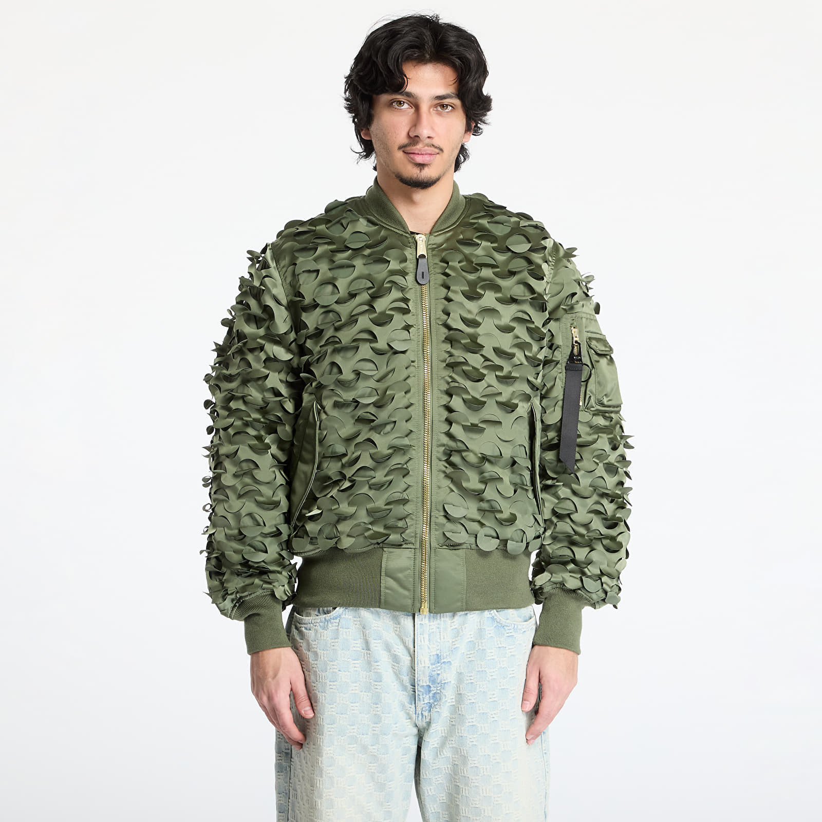 Bomber Alpha Industries MA-1 ULCANS Flight Jacket Sage Green M