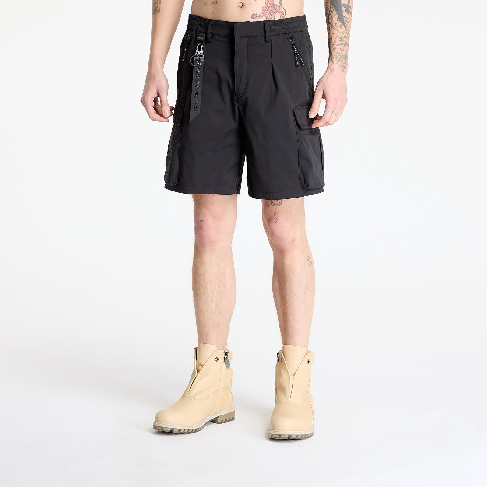 Šortky Alpha Industries Utility Cargo Short Black L