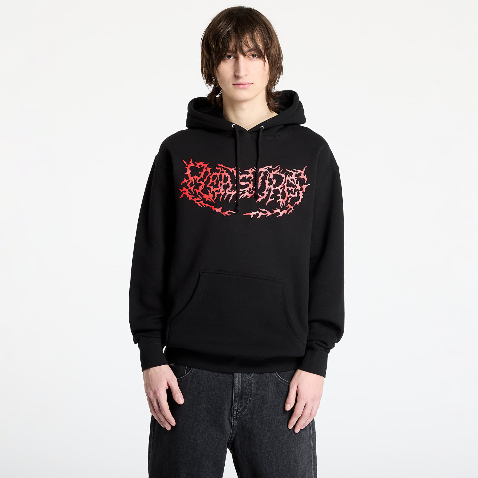 Mikina PLEASURES Off Road Hoodie Black S