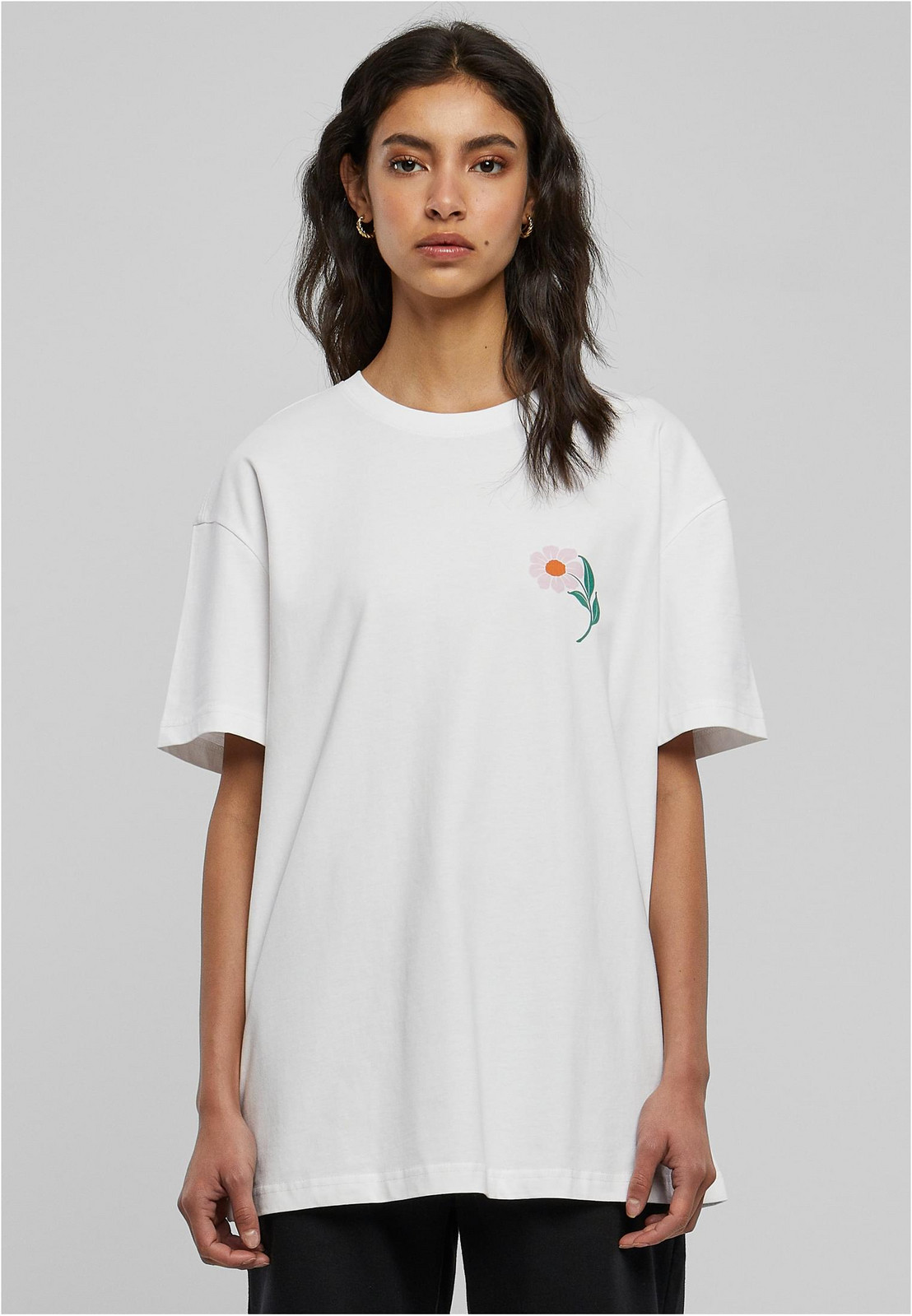 Choose a favor Oversize Boyfriend Tee White