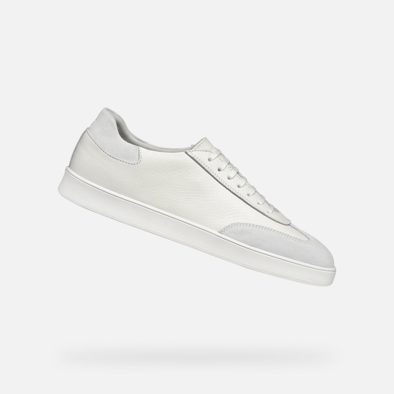 Men's white casual shoes Geox Regio - Men