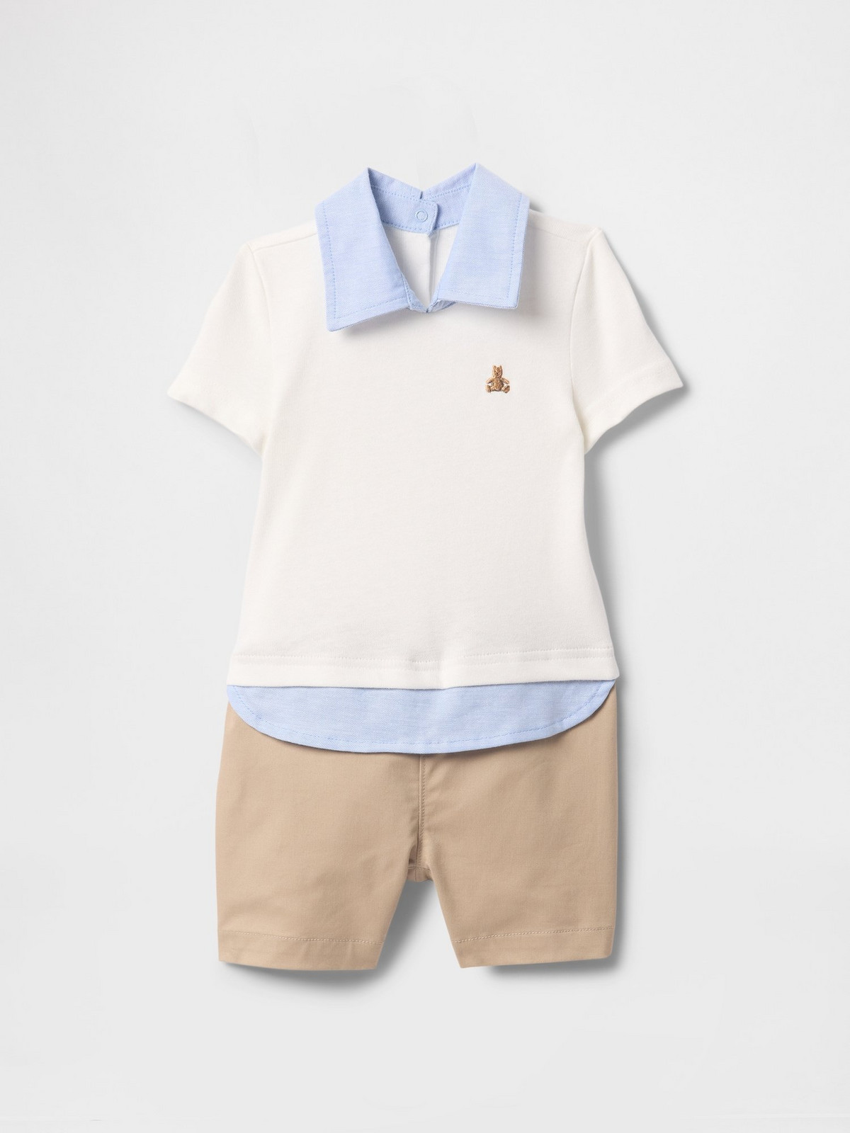 GAP Baby set of polo shirt and shorts - Boys