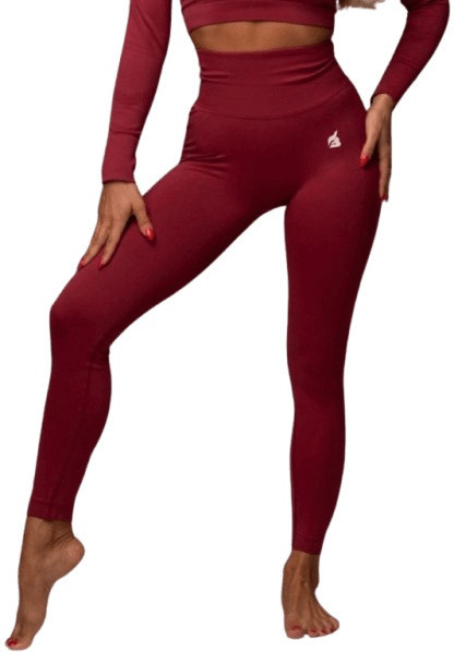 Booty basic active wine leggings - l