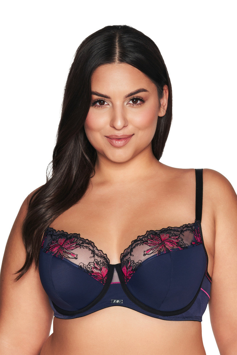 PODPRSENKA AV 2119 NAVY BLUE MAXI tmavě modrá 80J