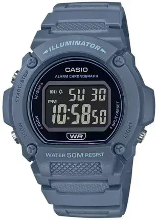 PÁNSKE HODINKY CASIO W-219HC-2BVDF + KRABIČKA