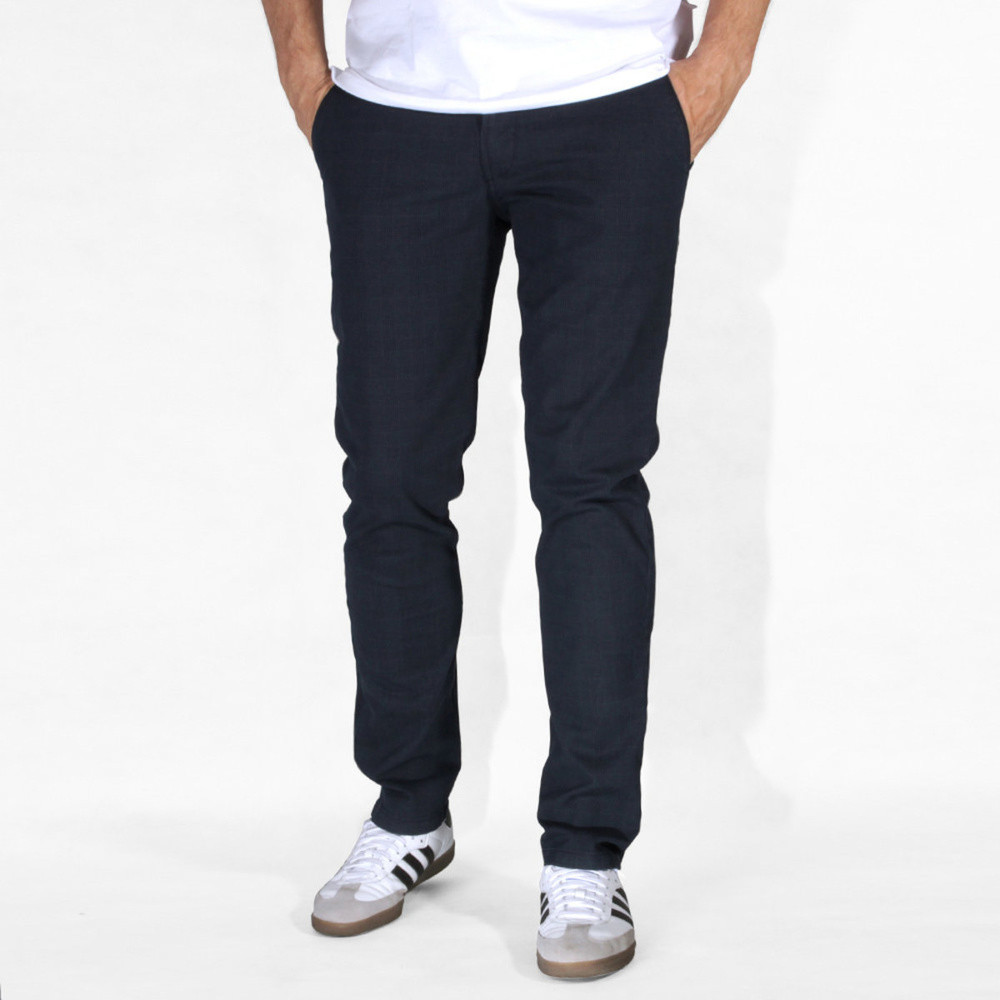 Pánske chinos nohavice tmavo modré (výška 176 - 182) 10770