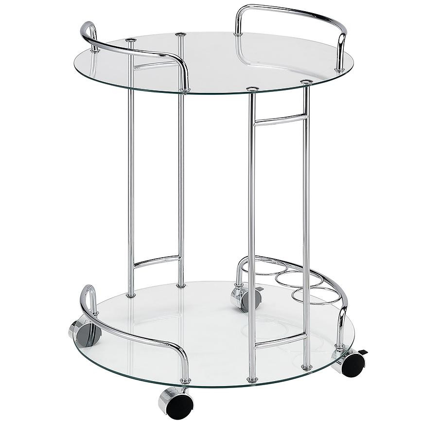 Kuchyňský Vozík Gc7514 Chróm/Sklo