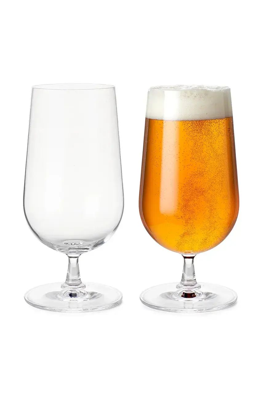 Sada pohárov na pivo Rosendahl 500 ml 2-pak priehľadná farba
