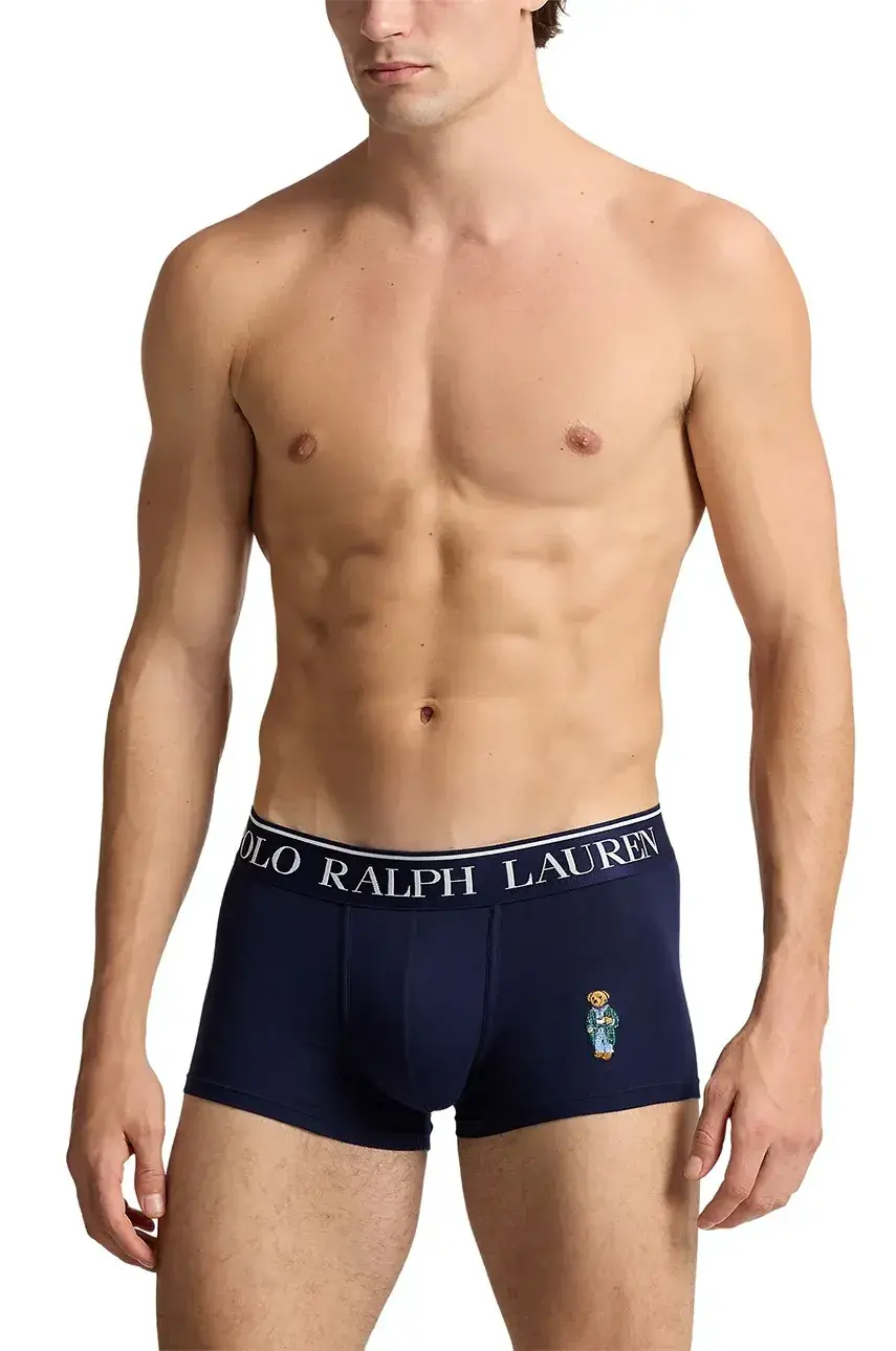 Bavlnené boxerky Polo Ralph Lauren tmavomodrá farba, 714966106
